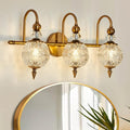 Piepooye Vintage Bathroom Lights Fixtures Gold Vanity Light by Piepooye