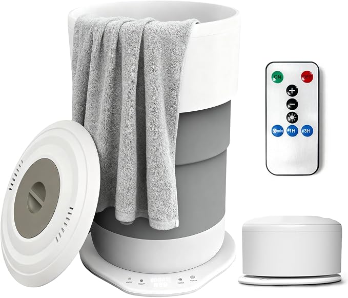 Ann Katy Upgrade Foldable Towel Warmer Bucket, Hot Towel Heater by AnnKaty