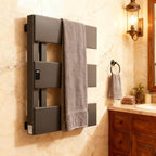 Verida Towel Warmer Rack, Support Hardwired and Plug-in, Wall-Mounted Electric - Image 5