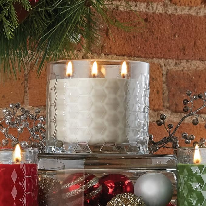 Root Candles Scented Candles Honeycomb Glass Premium Handcrafted Beeswax Blend - Image 7