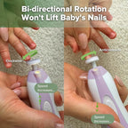 haakaa Baby Nail Trimmer Electric Baby Nail File Kit - Image 3