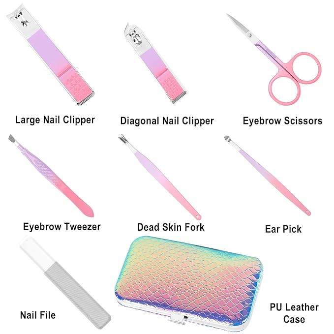 Women's Nail Clipper Set Travel Manicure Kit - Image 2