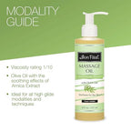Bon Vital' Therapeutic Touch Massage Oil, 8oz Pump, Unscented Massage Oil - Image 5
