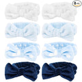 8 Pack Spa Headband for Washing Face Stocking Stuffers Skincare Headbands Bulk by TIOSRU