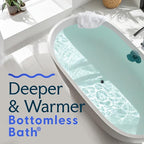 SlipX Solutions Bottomless Bath Overflow Drain Cover - Image 2