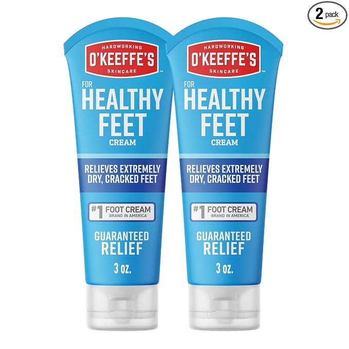 O'Keeffe's for Healthy Feet Foot Cream - 3 oz Tube - Guaranteed Relief for by OKeeffes