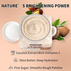 Coconut Body Scrub &Avocado Face & Body ScrubMoisturizing and Exfoliating Body - Image 5