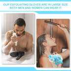Karenhi 2 Pcs Honeycomb Exfoliating Glove Bath Mitt Body Spa Scrubber, - Image 4