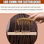 Massage Comb - Wooden Scalp Massager and Gua Sha - Image 4