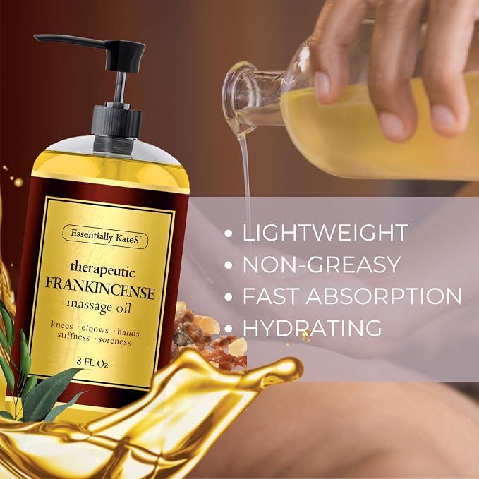 Essentially KateS Frankincense Massage Oil 8 Fl Oz - Image 8