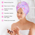 Basumee Microfiber Hair Towel Wrap - Image 6