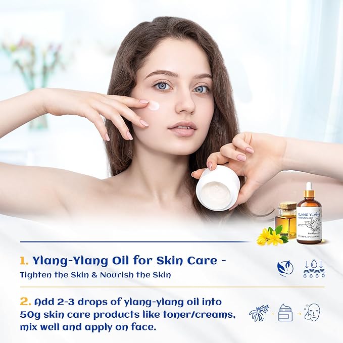 HIQILI Ylang-Ylang Essential Oil, Long-Lasting Scent - Image 3