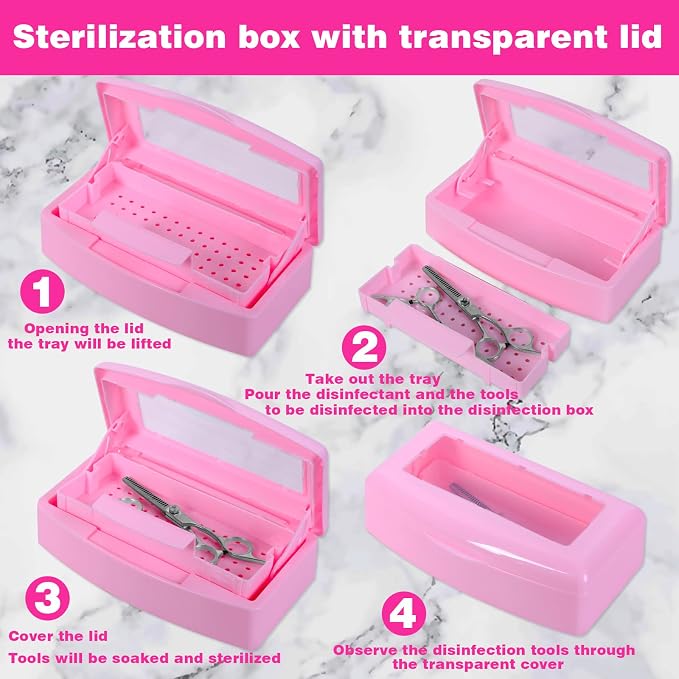 Plastic Sterilizing Tray-Sterilization Tray, Clean Sterilizer Box Storage - Image 4