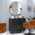OmySalon Wall Mount Salon Station, Barber & Hair Stylist Station by OmySalon