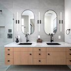 Combuh 2 Pack Bathroom Light Fixtures Black Vanity Lights Bar 24 Inch 14W - Image 6