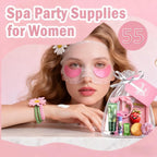 55PCS Spa Party Supplies for Girls, Spa Party Favors Face Masks, Hand Cream - Image 7