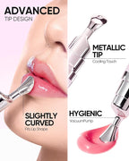SKINTIFIC Peptide Brightening Lip Serum, Hydrating & Plumping Tinted Lip Gloss - Image 8