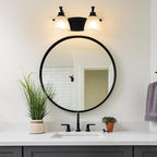 Bathroom Light Fixtures, Matte Black Vanity Lights - Image 6
