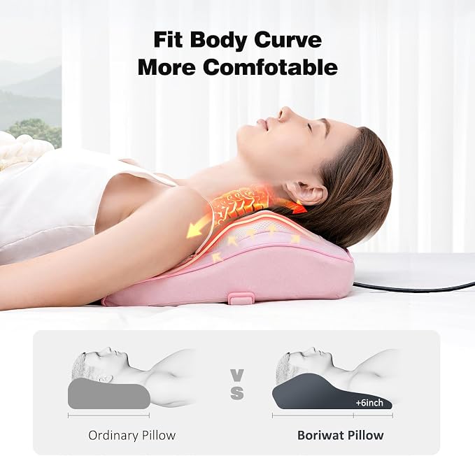 Boriwat Back Massager with Heat, Neck Massager - Image 2