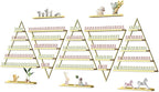 EBANKU 10PCS Nail Polish Racks 5 Tiers Nail Polish Shelf by EBANKU