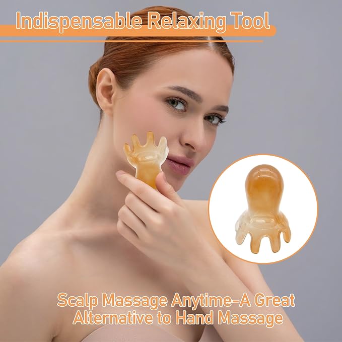 3Pcs Octopus Head Massager Comb Head Massages Tools Manual Acupressure Device - Image 6