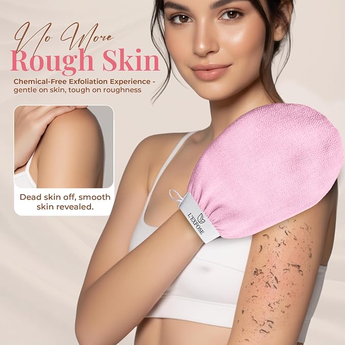 L'Exfose Kessa Hammam Deep Exfoliating Glove - Image 4