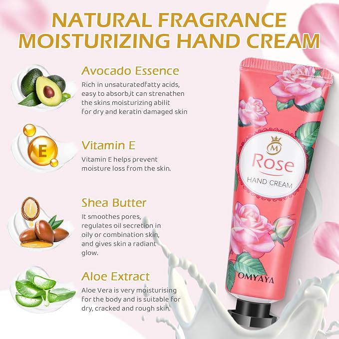 36 Pack Hand Cream Set, Hand Lotion Travel Size, Mothers Day Gifts - Image 3