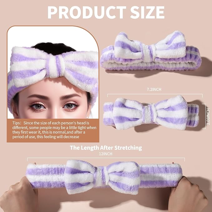 Teenitor Makeup Headband, Spa Headband - Image 4