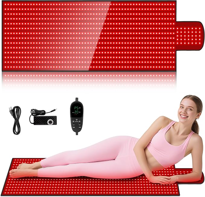 LITDUCK Body Red Light Therapy Mat, Eligible Red Light Therapy Blanket by LITDUCK