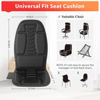 Back Massager with Heat, Massage Chair Pad with 5 Modes & 2 Heat Levels - Image 5