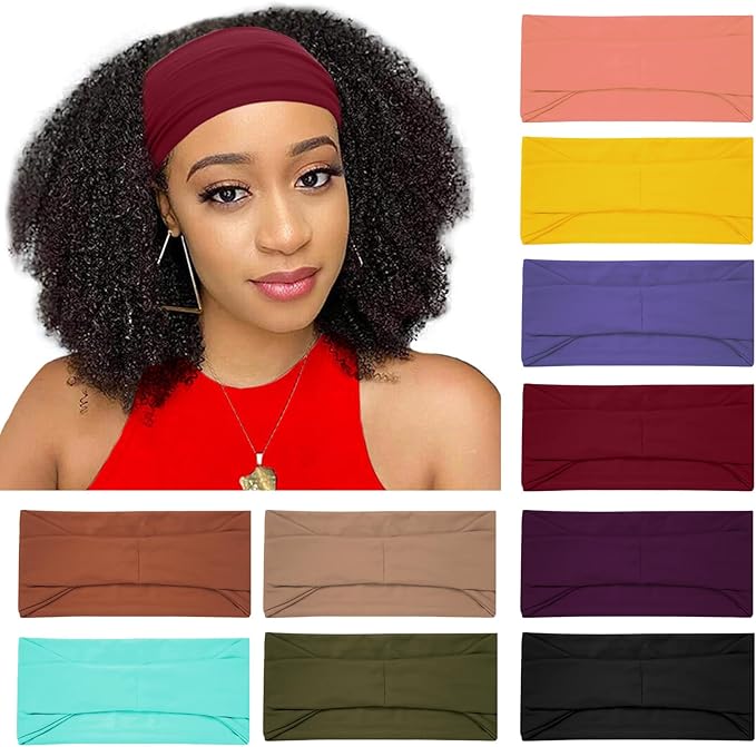 RITOPER Wide Headbands for Women Non Slip, Workout Yoga Running Womens Headband by RITOPER