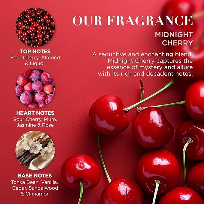 Baylis & Harding Midnight Cherry Luxury Pamper Gift Set - Image 4