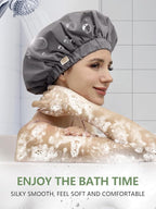 Years calm Reusable Waterproof Shower Caps - Image 3