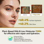 PDRN Under Eye Patches, 25 Pairs Retinol & Caffeine Eye Mask, Collagen - Image 2