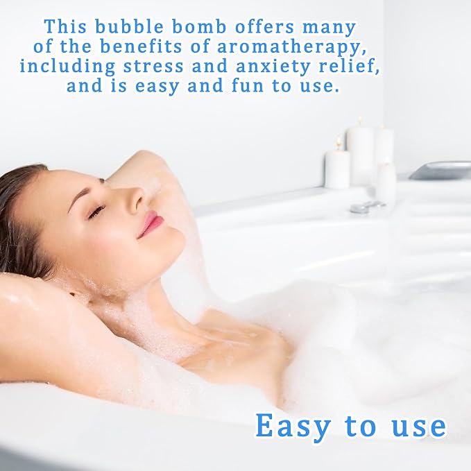 6PCS Bath Bombs Gift Set, Rainbow Bubble Spa Bath Bomb - Image 3