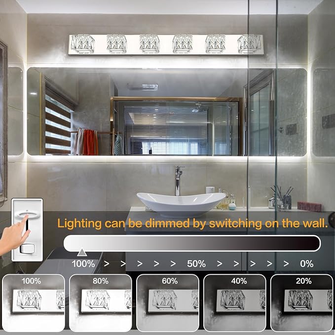 ZUZITO 6 Lights Bathroom Vanity Light - Image 2