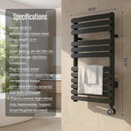 Towel Warmer, Large Size Heated Towel Rack - Image 6