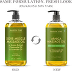 MAJESTIC PURE Arnica Sore Muscle Massage Oil - Image 2