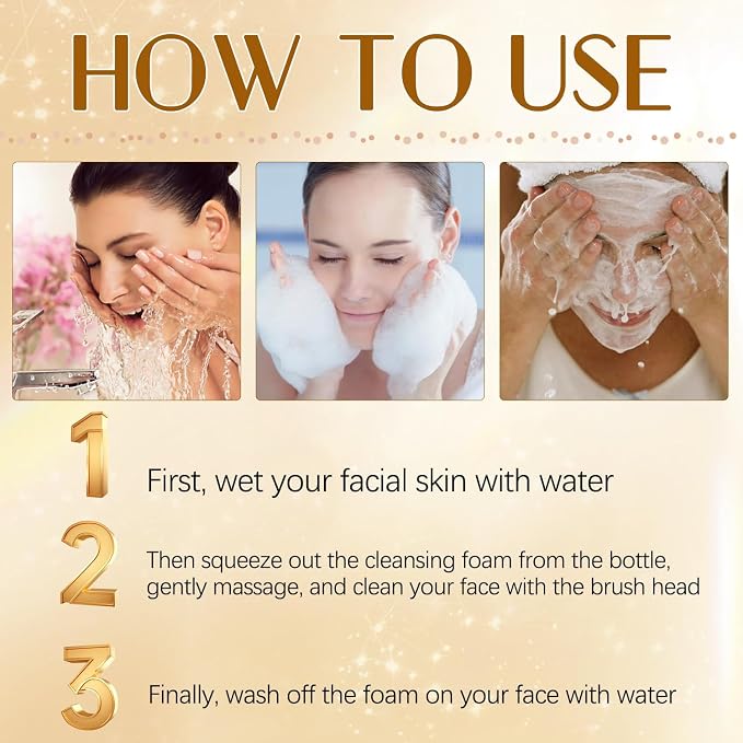 4Pcs Turmeric Wash and Care Three Piece Set, Tuemeric Facial Cleanser & - Image 6