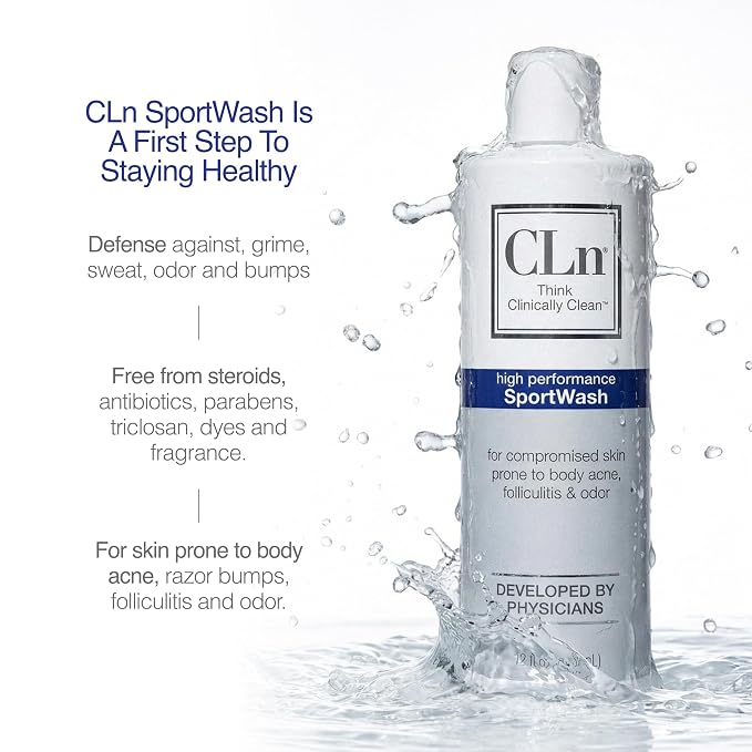 CLn® SportWash – High-Performance Sport Body Wash, - Image 4