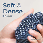 MainBasics Silicone Body Scrubber Dual-Sided Shower Loofah and Massaging Nodes - Image 3