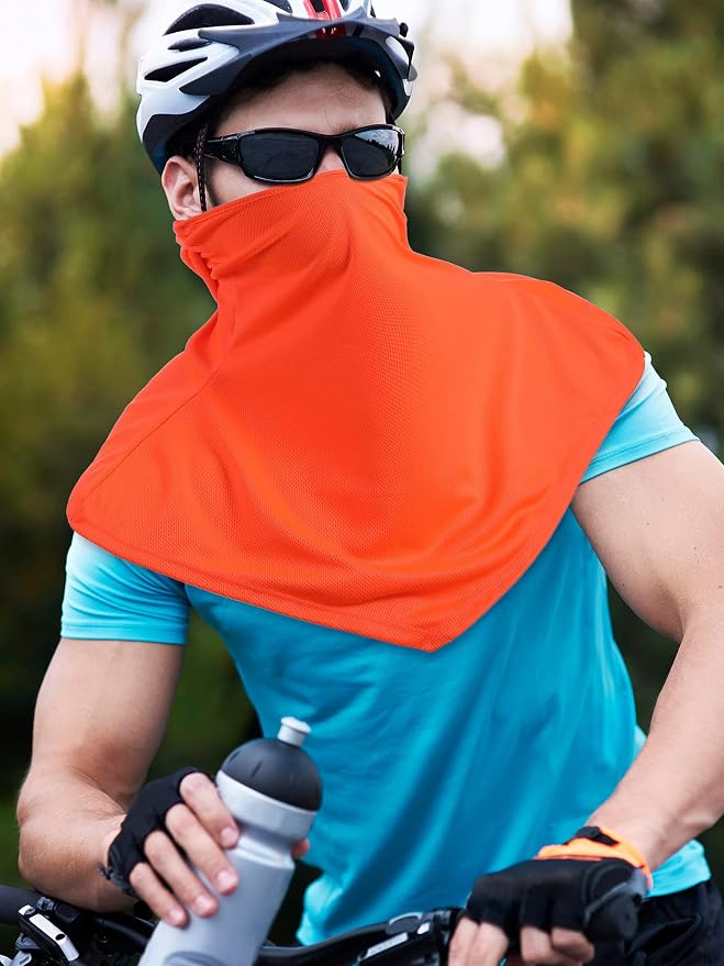 SATINIOR 3 Piece Balaclava Face Cover Sun Protection Neck Cover Summer - Image 6