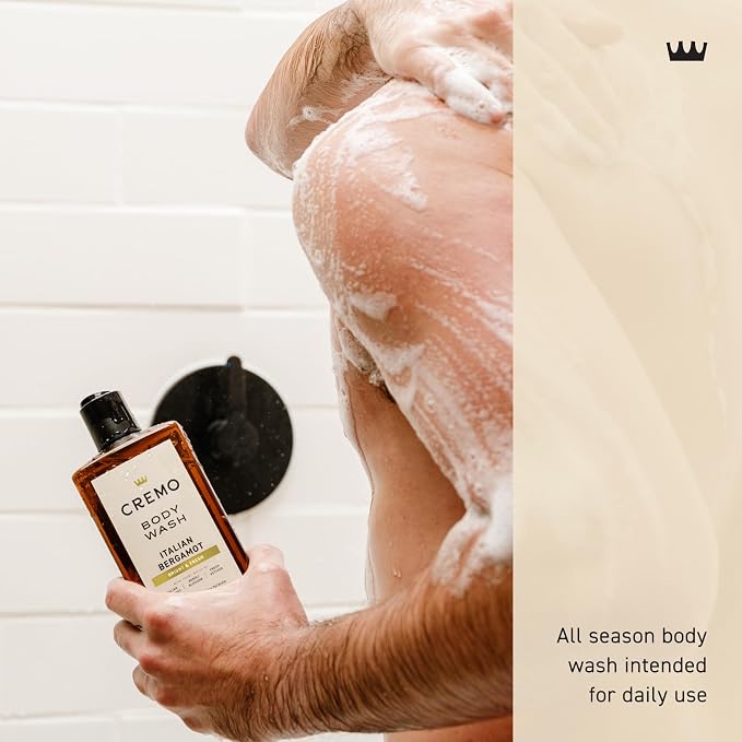 Cremo Body Wash for Men, Rich-Lathering Italian Bergamot, 16 Fl Oz - Image 8