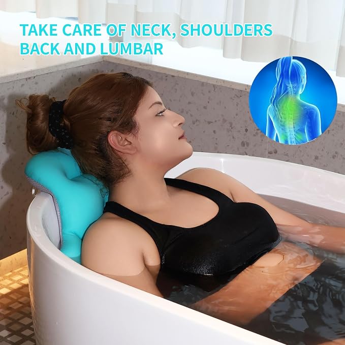 Full Body Bath Pillow, Neck & Back Support Pillow - Image 6