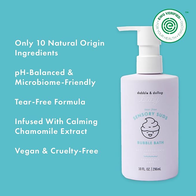 Dabble & Dollop Baby Bubble Bath - Image 4