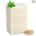 SSA Spearmint & Bran Scented Natural Soap Bars, 3.5oz Moisturizing Triple by SimpleScentsAustralia