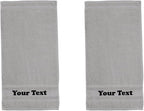 Personalize Your Towels with Custom Embroidery: Names, and Initials. Perfect by Ephesos