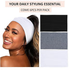 Wide Headbands for Women Non Slip Thick Large Head Bands for Women's Hair - Image 2