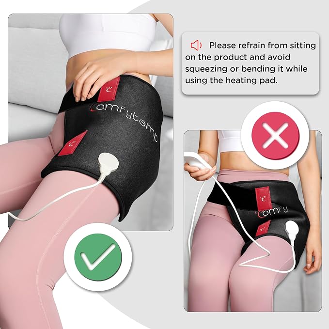 Comfytemp Hip Heating Pad, Hip Brace - Image 8
