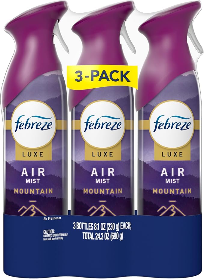Febreze Air Mist, Air Freshener Spray, Odor Fighting Room Spray, Deodorizer - Image 10